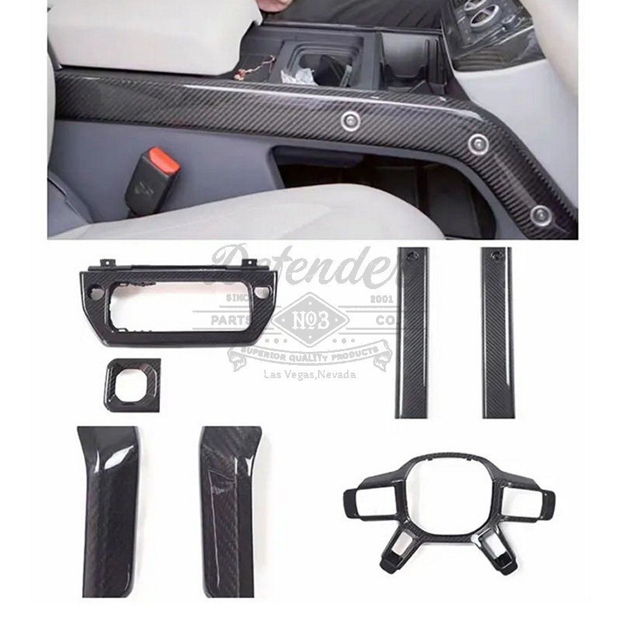 Carbon Fiber Interior Kit (RHD) for 2020+ Land Rover Defender 90 / 110 / 130