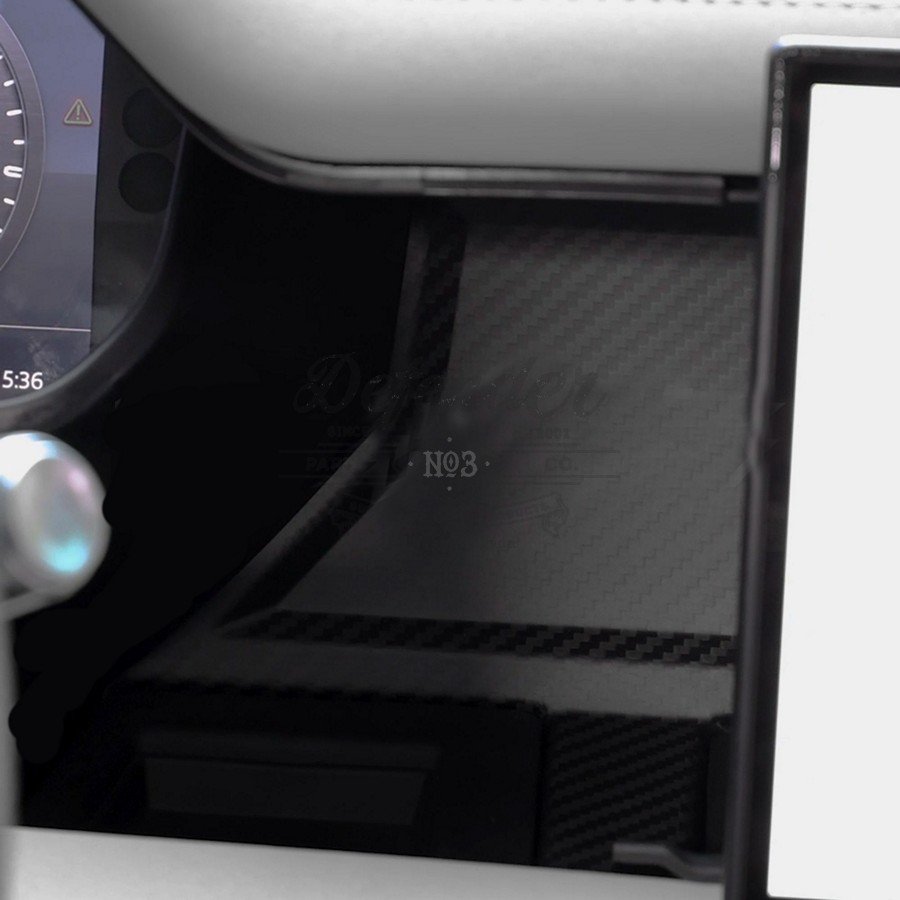 Dry Carbon Fiber Dashboard Cover (Replacement) for 2020+ Defender 90/110/130 - Image 3