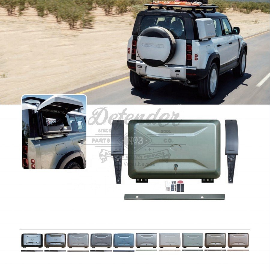 Gondwana Stone OE-Style Toolbox with Logo – Land Rover Defender 90 / 110 - Image 3