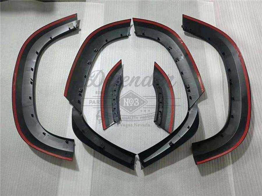 Defender 110 Wheel Arches – Matte Black for 2020+ Land Rover Defender 110 - Image 2