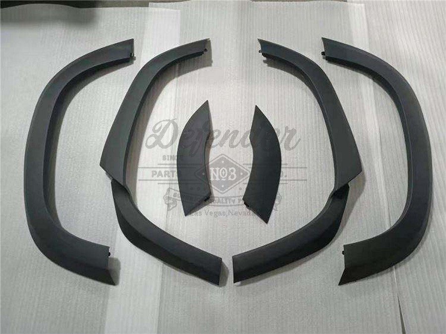 Defender 110 Wheel Arches – Matte Black for 2020+ Land Rover Defender 110 - Image 4