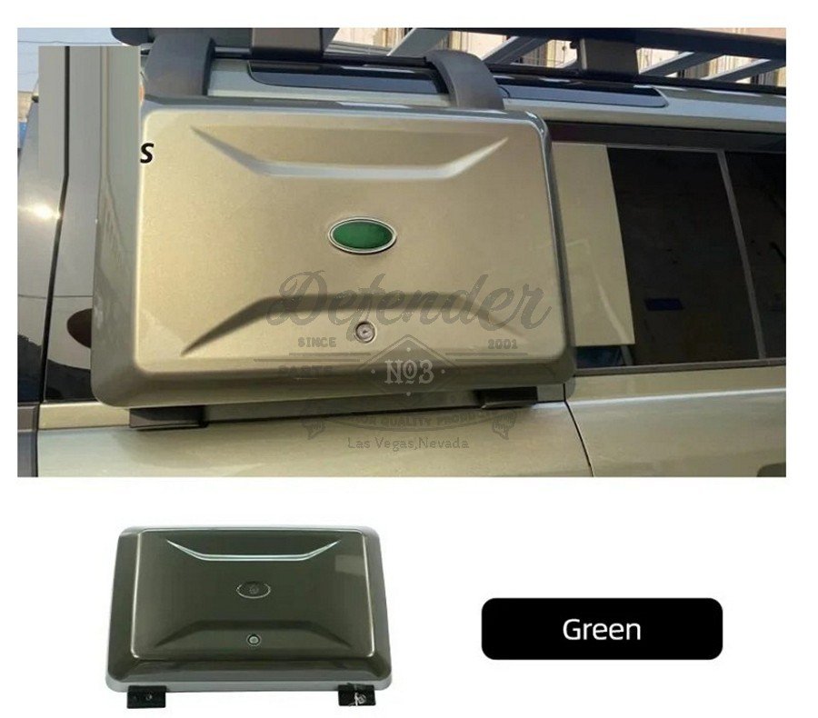 PANGEA Green Toolbox – OE Design with Logo for 2020+ Land Rover Defender 90/110 - Image 4