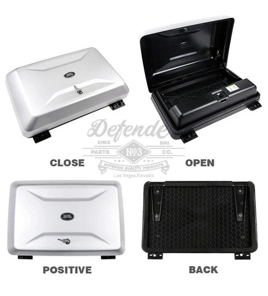 PANGEA Green Toolbox – OE Design with Logo for 2020+ Land Rover Defender 90/110 - Image 2