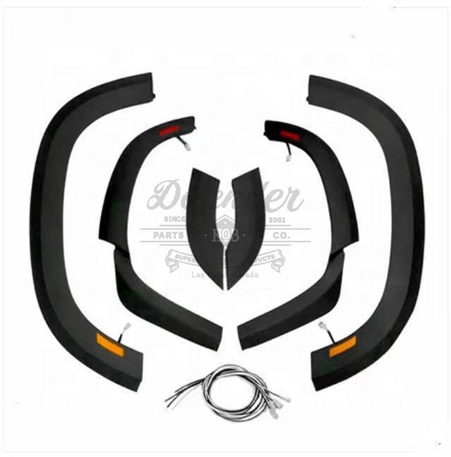 USA-Type Wheel Arches with LED for 2020+ Defender 110