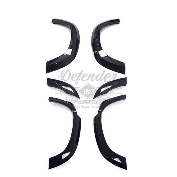 Wide Wheel Arches (Gloss Black) for 2020+ Defender 130