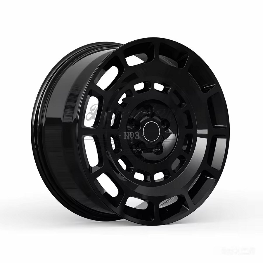 20" OCTA-style Forged Wheel Rims in Gloss Black for 2020+ Defender 90/110/1130