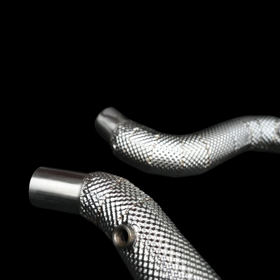 BlackBoost Catless Downpipes for 2021+ Land Rover Defender P525 130 5.0L Supercharged V8 (L663) - Image 6