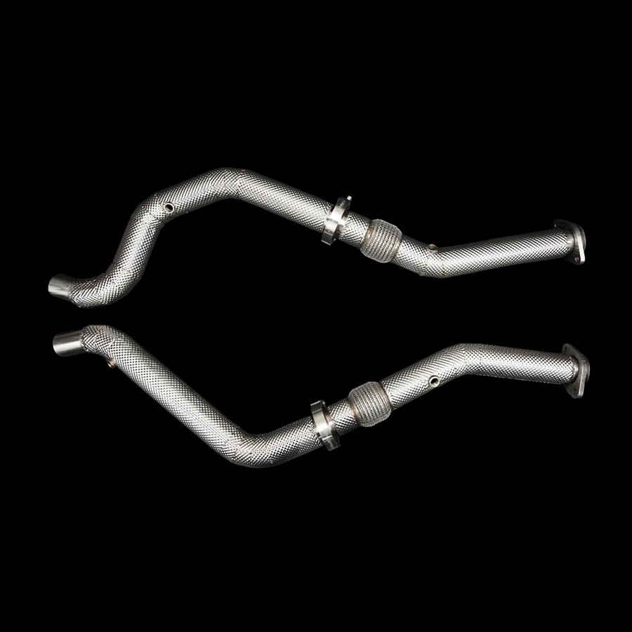 BlackBoost Catless Downpipes for 2021+ Land Rover Defender P525 130 5.0L Supercharged V8 (L663)