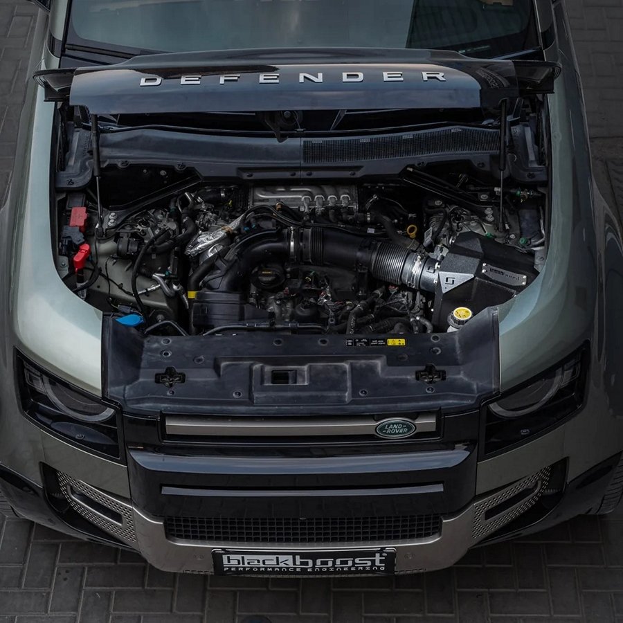 BlackBoost Cold Air Intake System for 2019+ Land Rover Defender P400 130 3.0L I6 Turbo (L663)