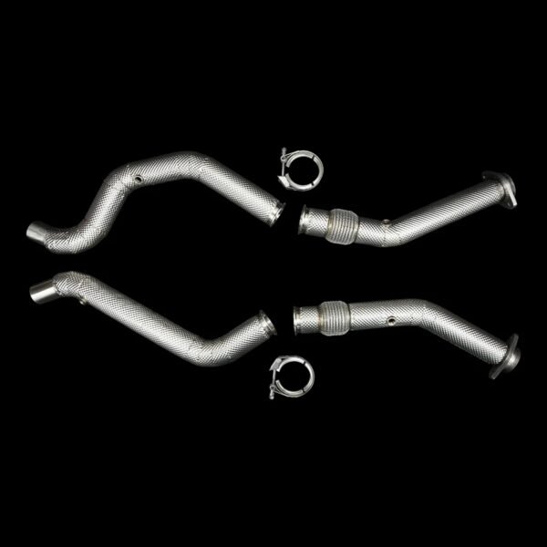 BlackBoost Catless Downpipes for 2021+ Land Rover Defender P525 5.0L Supercharged V8 (L663)