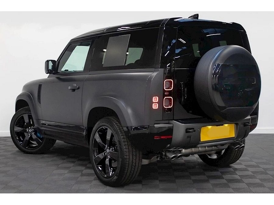 Carpathian Grey Rear Spare Wheel Cover for 2020+ Land Rover Defender 90/110/130 (L663) - Image 4