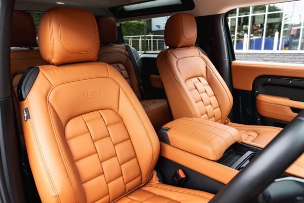 CTC Comfort Leather Interior - Volcanic Tan for 2020+ Defender 90