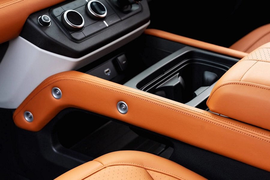 CTC Comfort Leather Interior - Volcanic Tan for 2020+ Defender 90 - Image 5