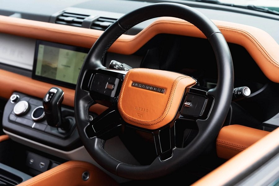 CTC Comfort Leather Interior - Volcanic Tan for 2020+ Defender 90 - Image 4