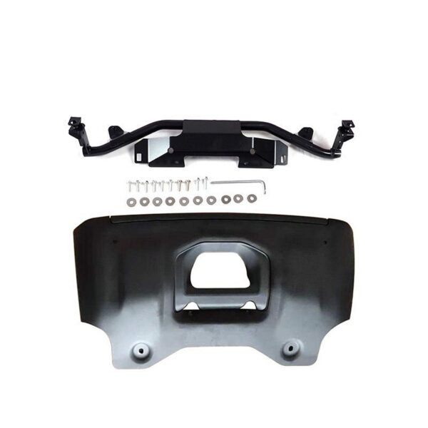 Front Bumper Protector with OE Bracket Black for 2020+ Defender 90/110/130