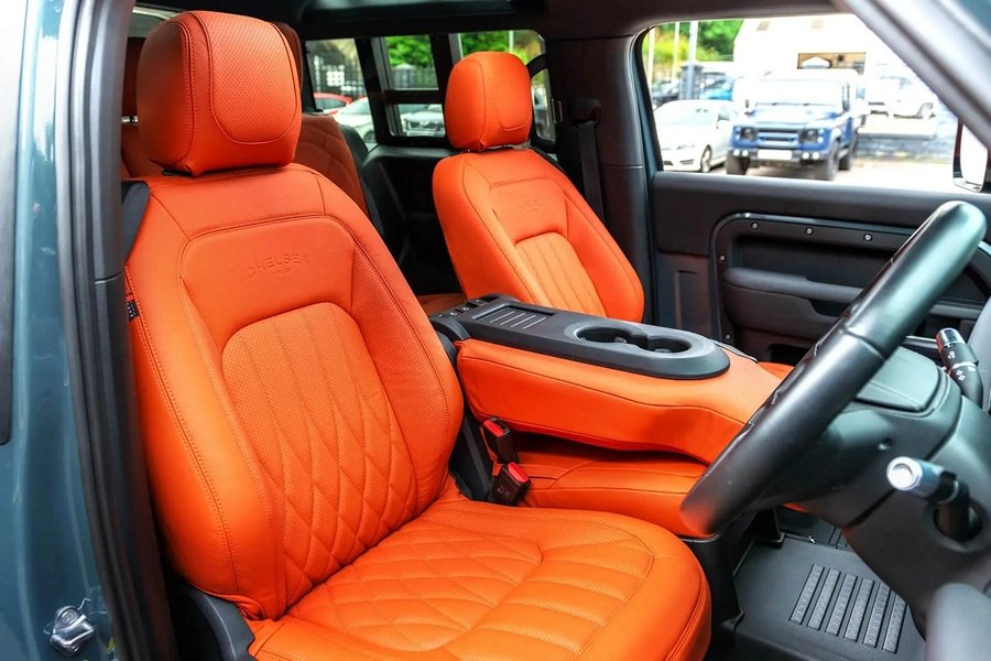 Chelsea Truck Co. Designo Complete Comfort Leather Interior for 2020+ Defender 90 - Image 6